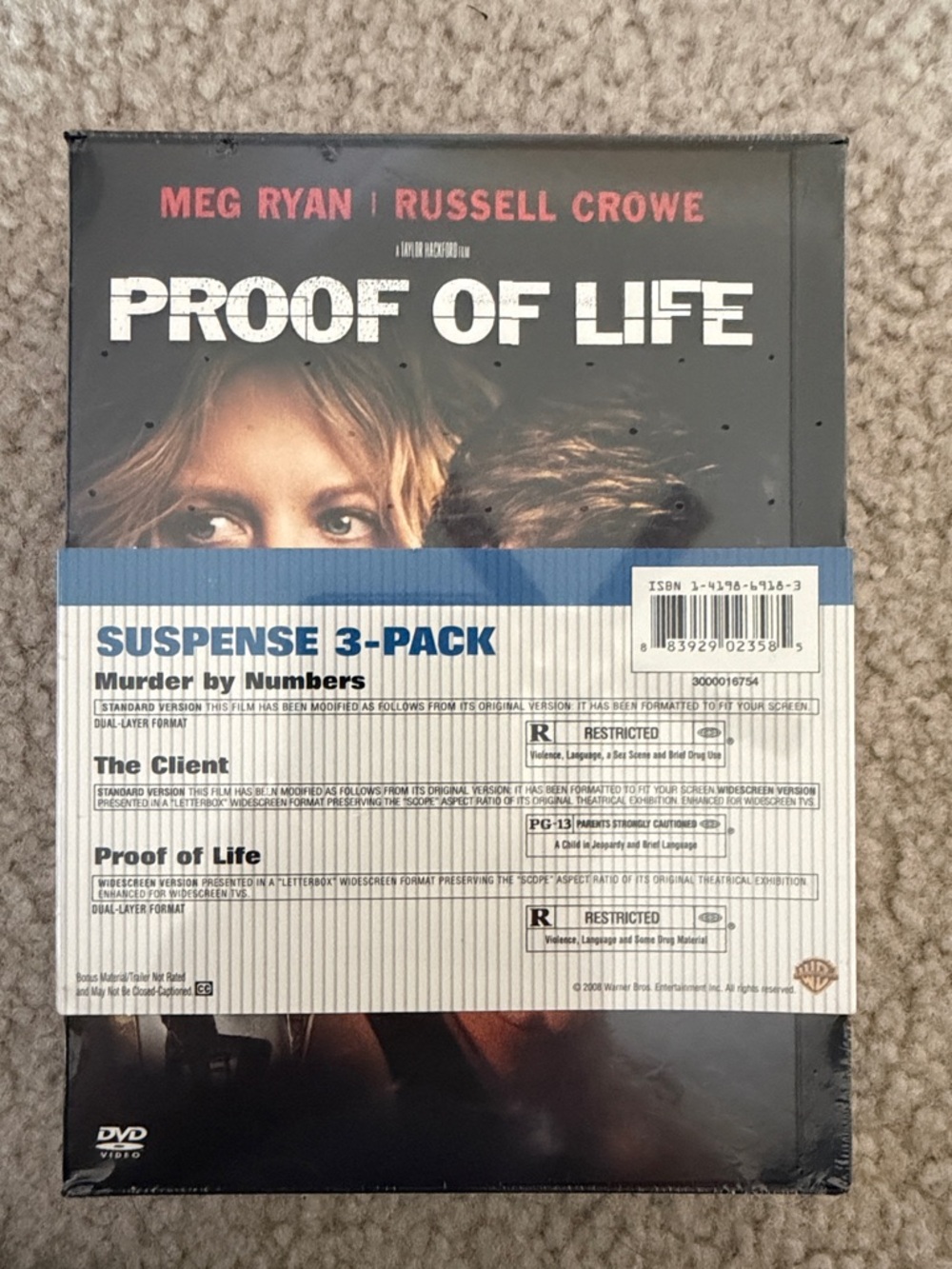 Suspense 3 Pack DVD - NWT